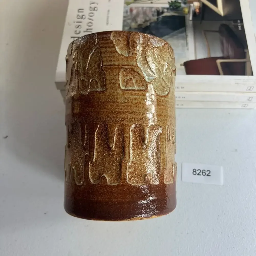 Studio Art Pottery Vase 6.5